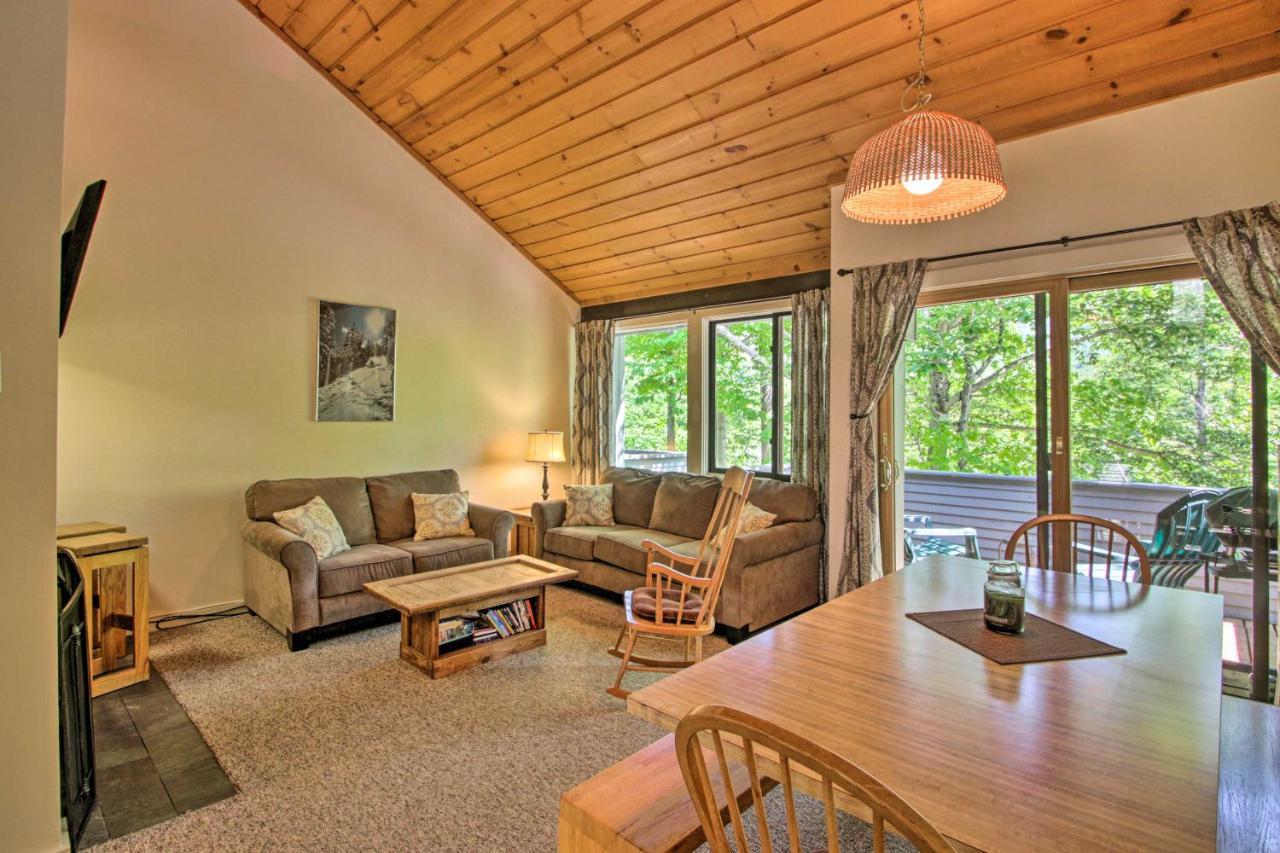 Village Of Loon Mtn Condo With Fireplace And Balcony! 링컨 외부 사진