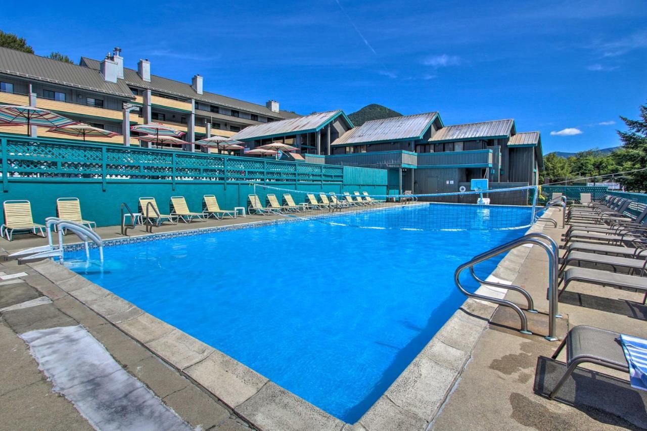 Village Of Loon Mtn Condo With Fireplace And Balcony! 링컨 외부 사진