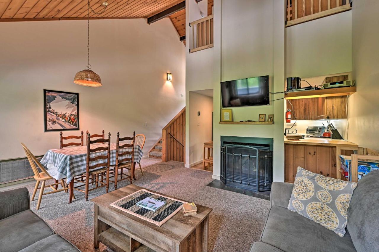 Village Of Loon Mtn Condo With Fireplace And Balcony! 링컨 외부 사진